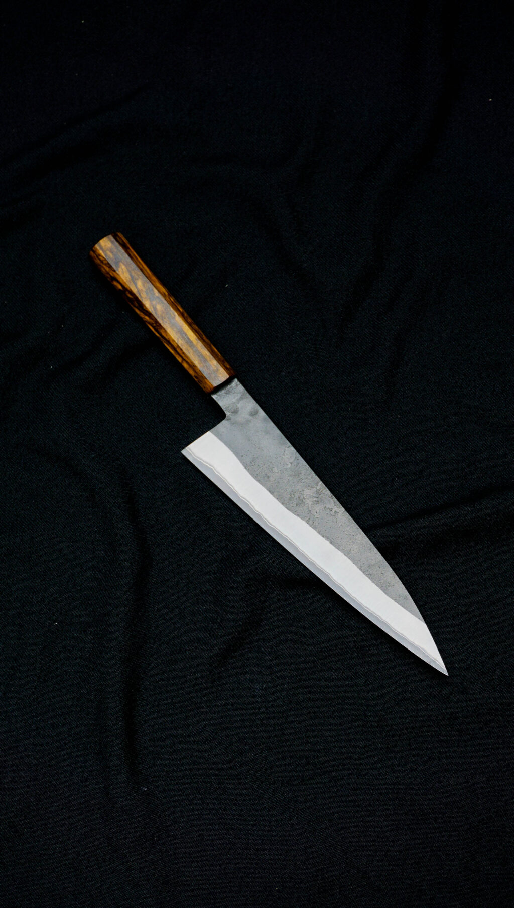 Gyuto 20 cm. Aogami super stainless clad. Guayubira.