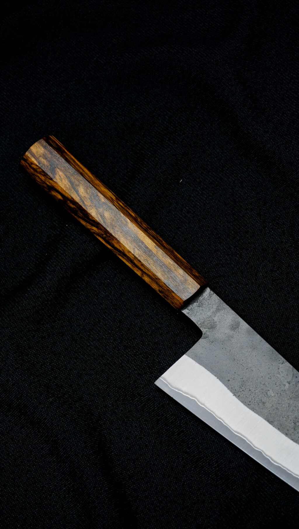 Gyuto 20 cm. Aogami super stainless clad. Guayubira.