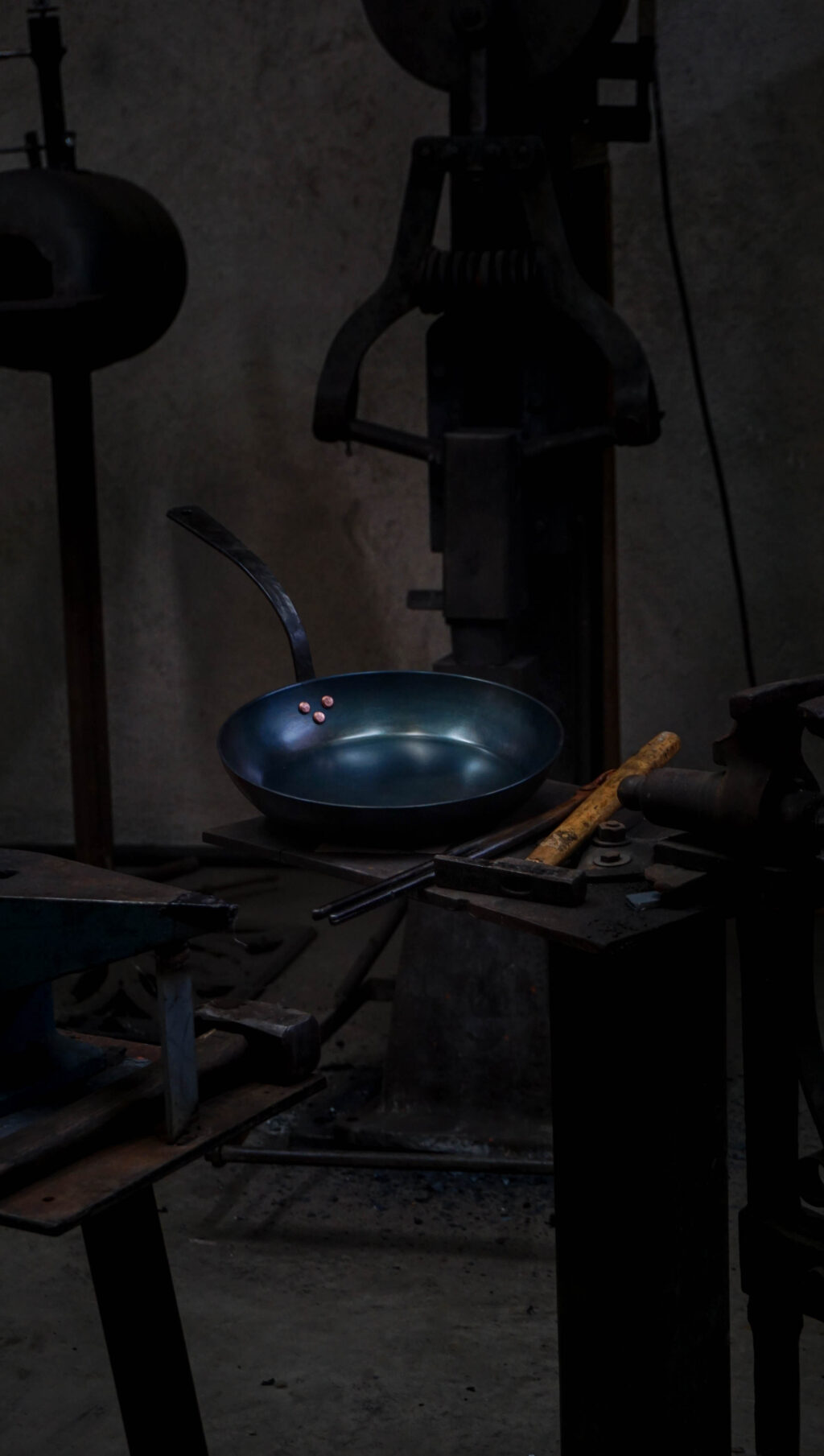 carbon steel pan, sarten hierro